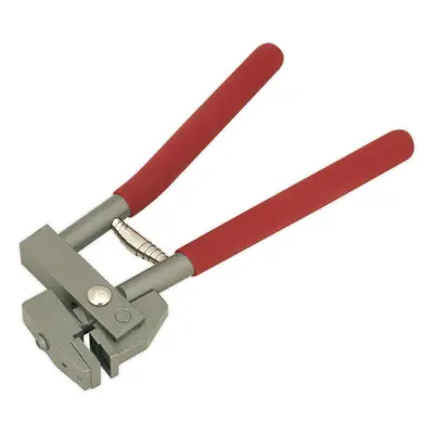 Joggler Panel Flanging Tool - Spring Loaded Handles - Precision Jaws - PVC Grips