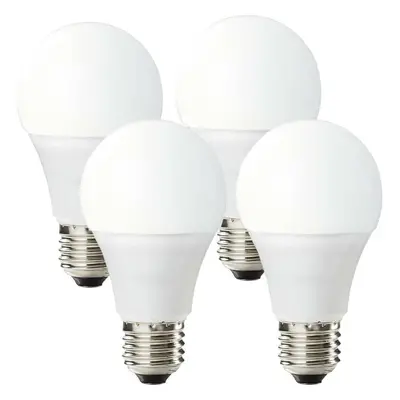 4x WiFi Colour Change LED Light Bulb 9W E27 Warm Cool White SMART Dimmable Lamp