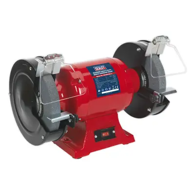 200mm Heavy Duty Bench Grinder - 600W Copper Wound Induction Motor - Two Stones