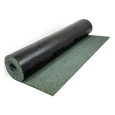 (Green, 8m x 1m) Heavy-Duty Polyester Shed Roofing Felt With 13mm Pack of Galvanized Nails - 25Y