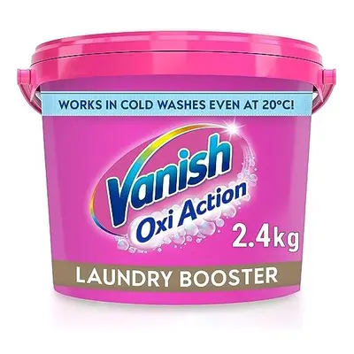 Vanish Gold Oxi Action Laundry Booster and Stain Remover Powder for Colours 2.4kg | Removes Toug