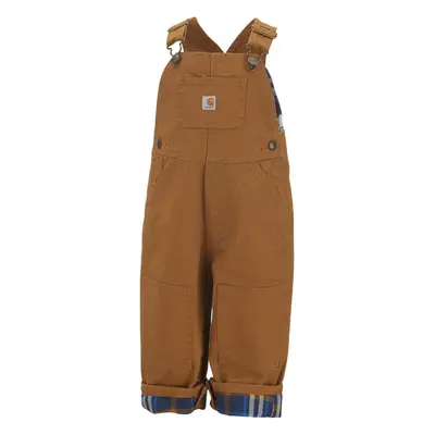 Carhartt Baby-Boys Washed Canvas Bib Overall Carhartt Brown Month