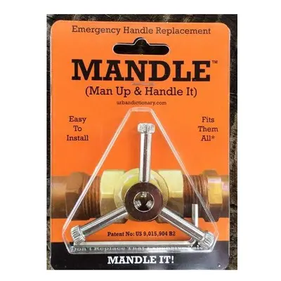 MANDLE MAN UP AND HANDLE IT Adjustable Water Shut Off Replacement Handle for Spigot Outdoor Gard