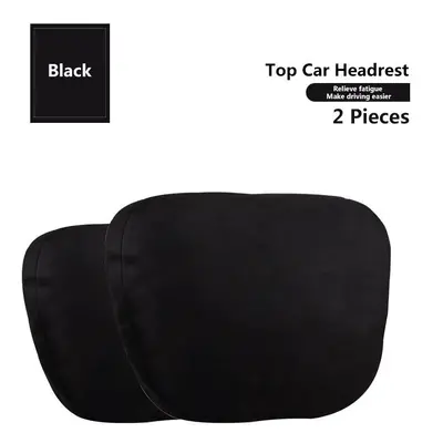 (2Pcs Black) Top Quality Car Headrest Neck Support Seat / Maybach Design Class Soft