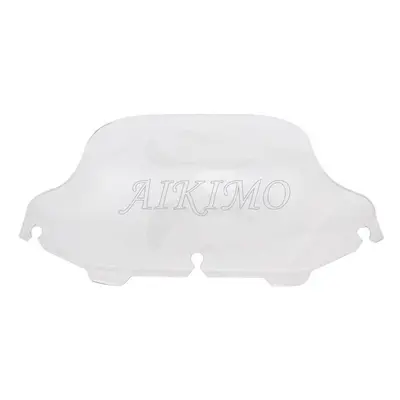 (8inch Clear) Motorcycle 8colors 6"/8" Cycle Wave Windshield Fairing Windscreen Cover