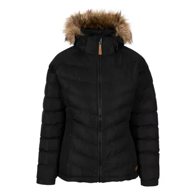 (S, Black/Black) Trespass Womens/Ladies Nadina Waterproof Padded Jacket