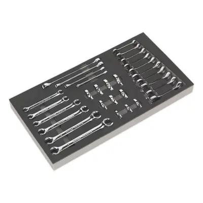 30 Piece Specialised Spanner Set with Tool Tray - Tool Box Tray Tidy Storage