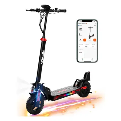 (H9-15.6AH) HITWAY Electric Scooter - Foldabler Adult Inch Scooter with 15.6-27AH Battery, 500W 