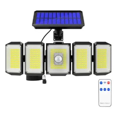 (split type- 1500LM) 1500lm Leds Solar Light Outdoor Waterproof With Remote Control Modes Motion