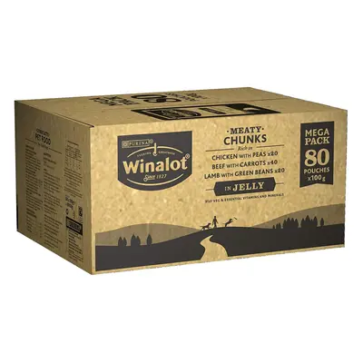 Winalot Perfect Portions Dog Food Mixed in Jelly, x g