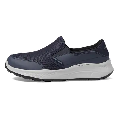 Skechers Men's Walking Sneaker Navy Mesh Duraleather Trim