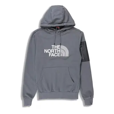 (XL) The North Face Woven Pocket Hoodie Dark Grey