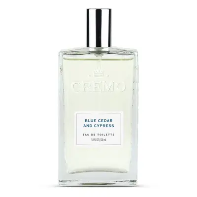 cremo Blue cedar & cypress cologne Spray, A Woodsy Scent with Notes of Lemon Leaf, cypress and c