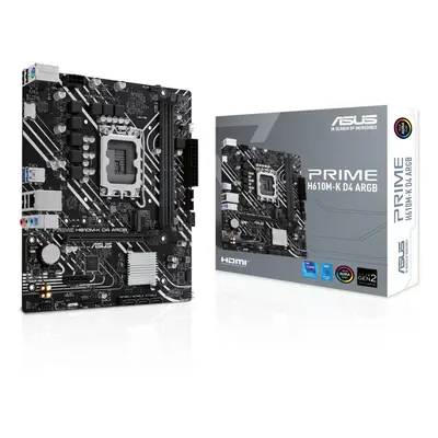 ASUS PRIME H610M-K D4 - motherboard - micro ATX - LGA1700 Socket - H610