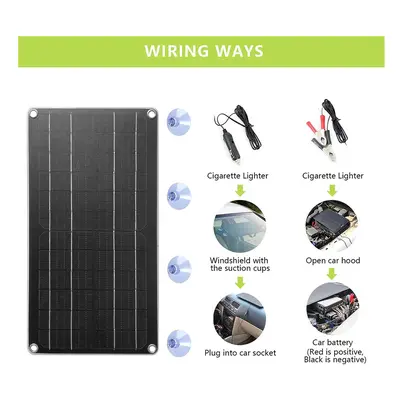 (12v panels only) 12V Solar Trickle Charger for Car Battery Solar Battery panel Maintainer for C