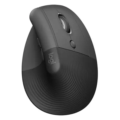 (Right-Handed, Grey) Lift Vertical Ergonomic Mouse, Wireless, Bluetooth or Logi Bolt USB receive