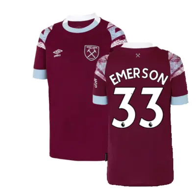 (XLB) West Ham Home Shirt (Kids) (EMERSON 33)