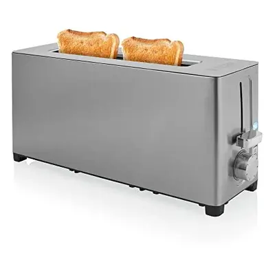 Princess Steel Long Slot Toaster - Adjustable Levels - W