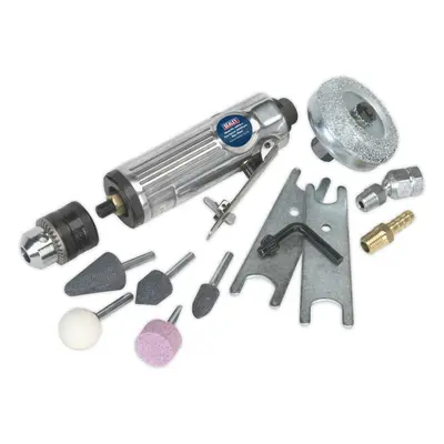 Air Tyre Buffer Kit - Aluminium Cased Air Motor - RPM - 1/4" BSP Inlet