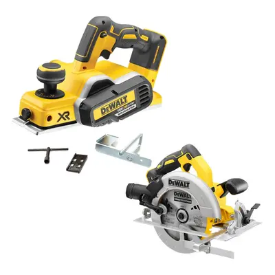 Dewalt DCP580N 18v XR Cordless Brushless Planer & Fence & DCS570N Circular Saw