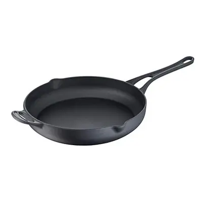 Tefal Jamie Oliver Premium Cast Steel Frying Pan, cm, Safe Cooking, Enamelled Coating, Pouring S