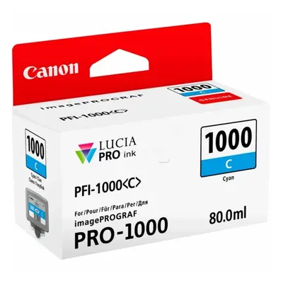 Canon 0547C001 (PFI-1000 C) Ink cartridge cyan, 5.03K pages, 80ml