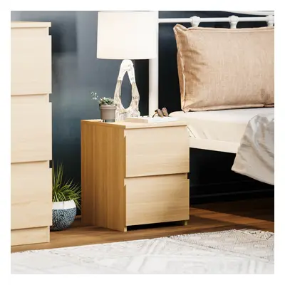 (Pine) Denver Drawer Bedside Chest Side End Cabinet