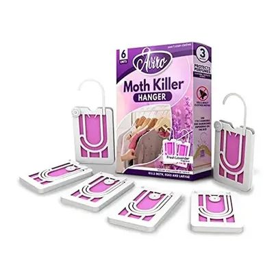 Aviro Moth Killers For The Home - Moth Killer Hangers With Natural Lavender Scent. Highly Effect