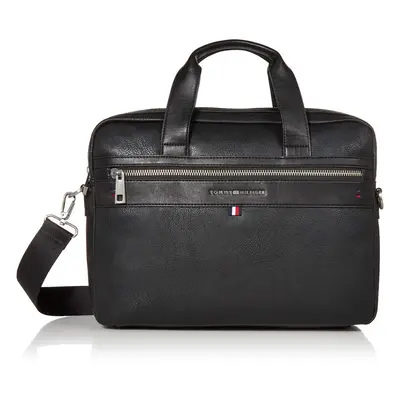 Tommy Hilfiger mens Tommy Hilfiger Leo Briefcase Black OS US