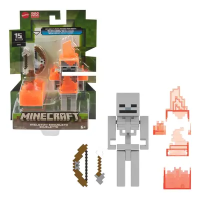 Minecraft figura Skeleton in llamas figura con accesorios HTN11sGTP08 MATTEL