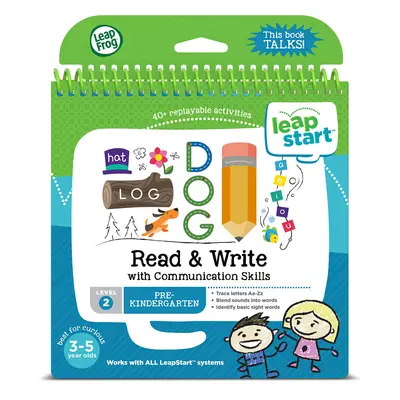 LeapFrog LeapStart Pre-Kindergarten Activity Book: Read and Write and Communication Skills