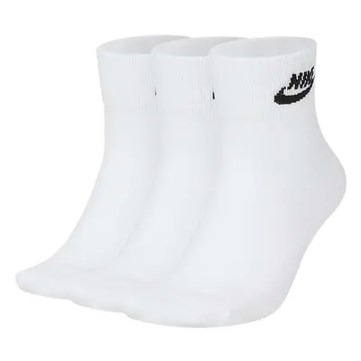 Nike Everyday Essential Ankle Socks White/Black Pairs