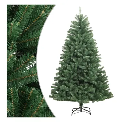 vidaXL Artificial Hinged Christmas Tree Christmas Decoration with Stand Green