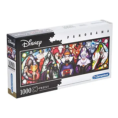 Clementoni - Disney Panorama Collection Villains - Jigsaw Puzzles pieces for Adults and Children