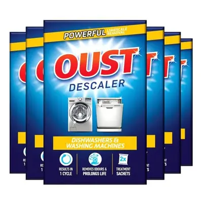 Dishwasher Washing Machine Descaler Removes Limescale Odour Pack of