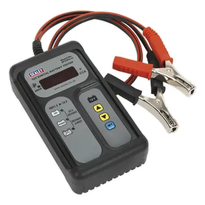 12V Digital Battery Tester - Vehicle Battery Diagnostic Tool - Fast & Accurate