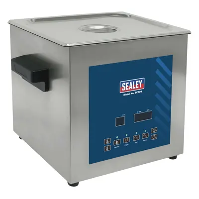 9L Ultrasonic Parts Cleaning Tank - Temperature Control - Timer Setting - 200W