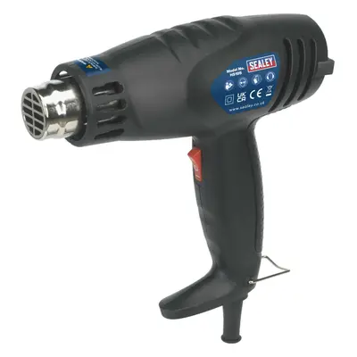 1600W Hot Air Gun - Step Temperature Control - Vertical Stand - 3-Pin UK Plug