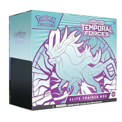 TCG: Scarlet & VioletâTemporal Forces Elite Trainer Box â Walking Wake (1 Full-Art Flutter M