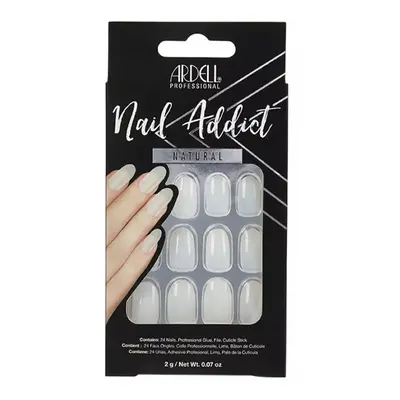 Ardell Nail Addict Natural Oval False Nails