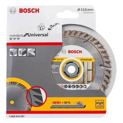 Bosch Professional 1x Standard for Universal Diamond Cutting Disc (for Concrete, Reinforced conc