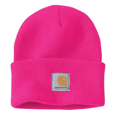 Carhartt Men's Knit Cuffed Beanie Pink Glow