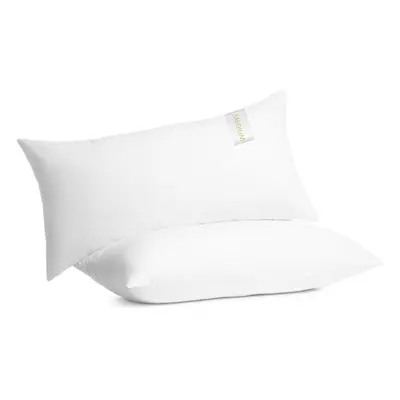 Digital Decor Set of 100 Cotton Hotel Pillows Made in USA Hypoallergenic Pillows with Down Alter