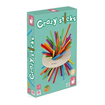 - Crazy Sticks Skill Game - In Wood - For children from the Age of 3, J02695