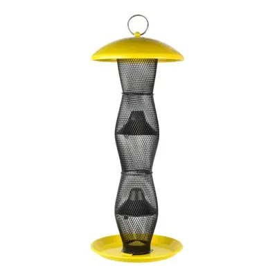 Large Wild Bird Niger Seed Feeder With Tray Is Designed to Attract many different varieties of t