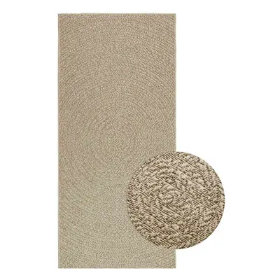 (beige, x cm/round design) vidaXL Rug Floor Carpet for Indoor and Outdoor Door Mat Kitchen Rug J