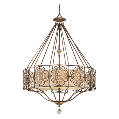 4 Bulb Chandelier LIght British Bronze Oxidized Bronze LED E27 60W