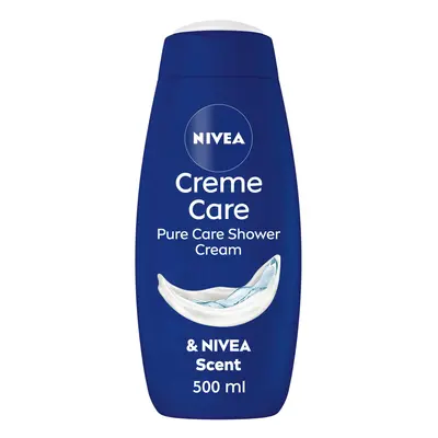 Shower Creme Care Pack of (6 x 500ml), Caring Shower Body Wash Enriched with Pro Vitamin B5, Moi