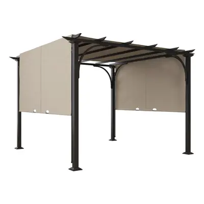 Outsunny Outdoor Pergola Garden Sun Shade Patio Canopy Shelter