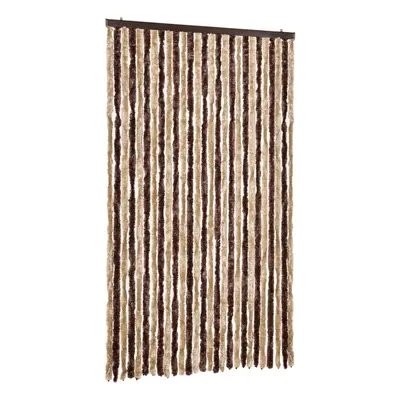 (beige and light brown, x cm) vidaXL Fly Curtain Door Curtain Fly Screen Fly Blind Insect Curtai